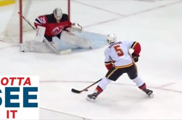 GOTTA SEE IT: Mark Giordano Completely Freezes And Fools Devils’ Blackwood To Score