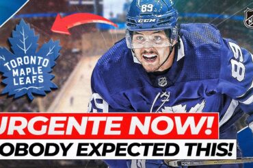 CAME OUT NOW! NOBODY EXPECTED IT TO BE LIKE THIS! IT HAPPENED! TORONTO MAPLE LEAFS NEWS! NHL NEWS!