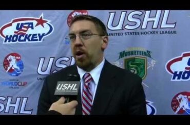 USHL in Russia: Musketeers vs. Latvia - Jay Varady