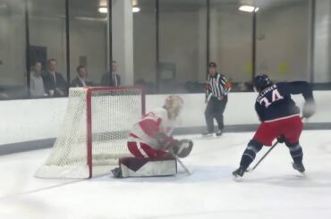 Cole Sillinger 2-0 Goal vs. Red Wings (2021 Traverse City Tournament)
