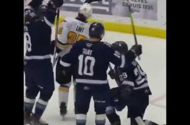 Penguins prospect Sam Poulin scores Ovechkin like goal