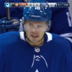Andreas Johnsson 5th goal of the season! 24/11/2018 (Philadelphia Flyers at Toronto Maple Leafs)