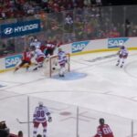 Mike McLeod does his job. #NJDevils