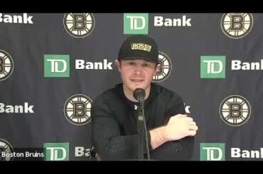 Chris Wagner Postgame Interview | Bruins vs. Penguins