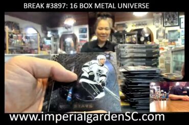 BREAK #3897 : 16 BOX 2022-23 #upperdeck  #SKYBOX METAL UNIVERSE NHL HOCKEY BOX CASE BREAK