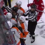 Scrum Ensues After Giavani Smith Throws Hit On Justin Braun As Buzzer Sounds