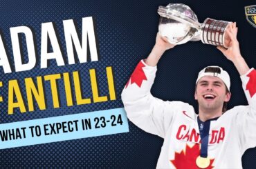 Adam Fantill is Ready for a Big NHL Rookie Season | Puck Poolies