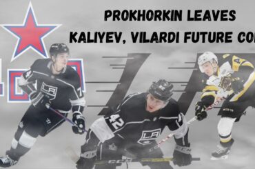 Prokhorkin Back To KHL, Kaliyev Signs and Vilardi Update