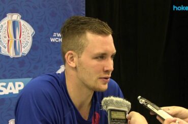 Radek Faksa před utkáním s Kanadou