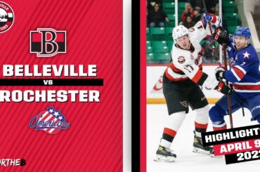HIGHLIGHTS: Rochester Americans - 6 at Belleville Senators - 2