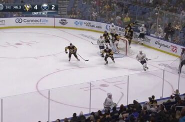 Fun With Audio - Rasmus Ristolainen hit by sniper against Pittsburgh Penguins - March 5th, 2020