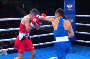 Semifinals (52kg) MARI Sean Eamon (IRL) vs ABDIKADIR Damir (KAZ) | CISM 58th World
