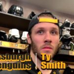 Ty Smith on his performance in the loss to the Devils