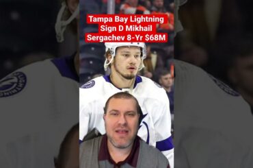 Tampa Bay Lightning Sign D Mikhail Sergachev 8-Yr $68M Extension - Upside Sports Network
