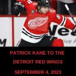 PATRICK KANE TO THE DETROIT RED WINGS & HOW HE FITS IN THE LINEUP IF SIGNED