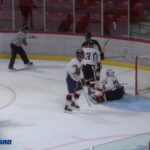 Team Black Goal - #15 Brayden Tracey - Black 3 - White  0