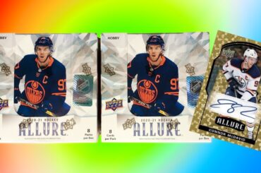 Opening 2 Hobby Boxes of 2020-21 Upper Deck Allure Hockey