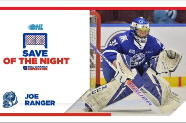 Real Canadian Superstore Save Of The Night: "What a save by Ranger"