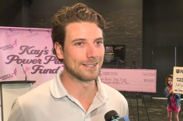 Ron Futrell talks to Knights Shea Theodore about off-season July 26, 2021