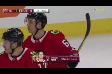 Tanner Kero Goal vs NJD November 12, 2017