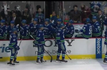 Alexander Edler Scores vs San Jose Mar. 18/10