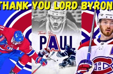 Paul Byron is Retiring  - A Talking Habs Tribute