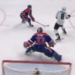Pavelski with an incredible deflection for his 29th of the season