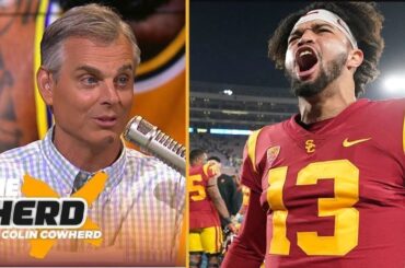 THE HERD | Colin Cowherd "praises" Caleb Williams scored 5 TD in USC crush Nevada 66-14 Week 1