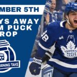 36 DAYS AWAY FROM PUCK DROP | Leafs Morning Take