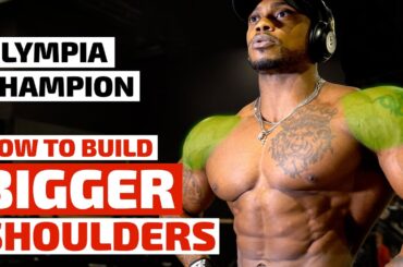 World Champion Shoulder Workout - Brandon Hendrickson Shares Secret to Massive Shoulders