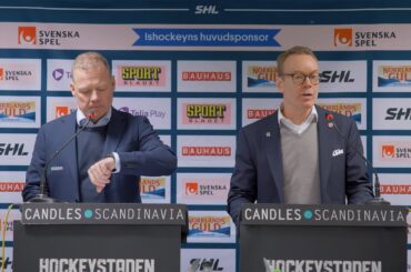 "Vi har hittat ett helt annat tryck i laget" - Presskonferensen efter Örebro - Luleå