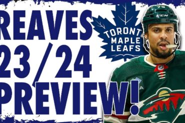 Maple Leafs 2023/24 Player Preview Ryan Reaves!