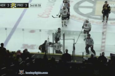 Michael Sgarbossa vs Trent Frederic Mar 9, 2019