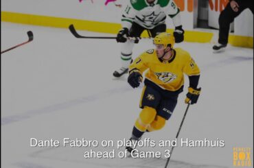Dante Fabbro on playoffs and Hamhuis