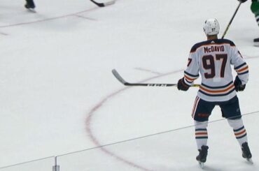 Oilers’ Caggiula scores shorthanded then McDavid scores to tie game