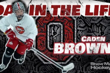 A Day in the Life | Ohio State Buckeyes Hockey Caden Brown 4k