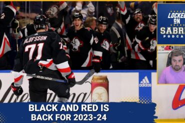 Sabres will wear black and red FIFTEEN TIMES in 2023-24