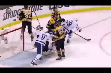 Connor Brown 1st Goal of the Playoffs | Game 5 | Toronto Maple Leafs @ Boston Bruins - 4/21/2018