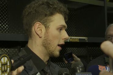Jeremy Lauzon On His Ejections Vs. Coyotes In Bruins' Win