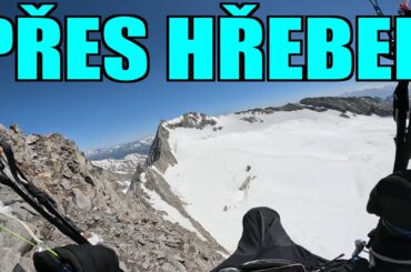 Paragliding Speikboden, Rakousko - přeskok přes hlavní Alpský hřeben (25.6.2023)
