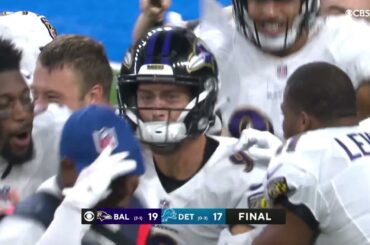 Justin Tucker 66 Yard Game-Winning Field Goal | Full Sequence & Every Angle