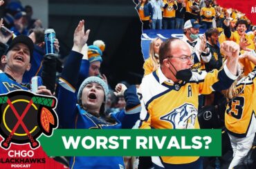 Which Chicago Blackhawks rival’s fan base is the most annoying? | CHGO Blackhawks Podcast