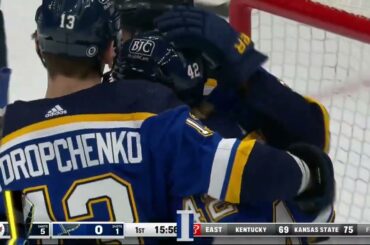 Kapanen tips in opening goal