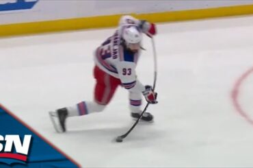 Mika Zibanejad Snipes Power-Play Goal To Open Scoring In Game 3
