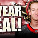 OTTAWA SENATORS SIGN HUGE 8-YEAR DEAL W/ JAKE SANDERSON (NHL News & Top Prospects Rumors Today 2023)