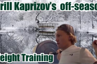 Kirill Kaprizov’s weight resistance training @crashthenet0073