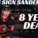 Breaking News: Ottawa Senators Sign Jake Sanderson 8 Year Extension