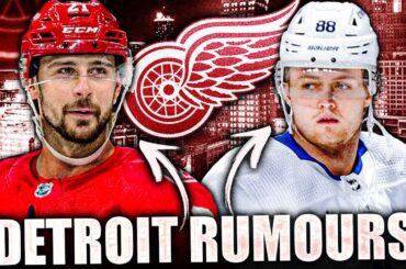 RED WINGS ACQUISITION RUMOURS: William Nylander Trade? Tomas Tatar Returning? Detroit NHL News 2023