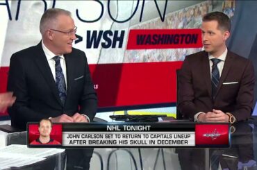 NHL Tonight Carlson Returns