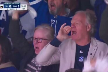Morgan Rielly 3rd of the Playoffs vs Tampa Bay Lightning w/Joe Bowen (27/4/2023)